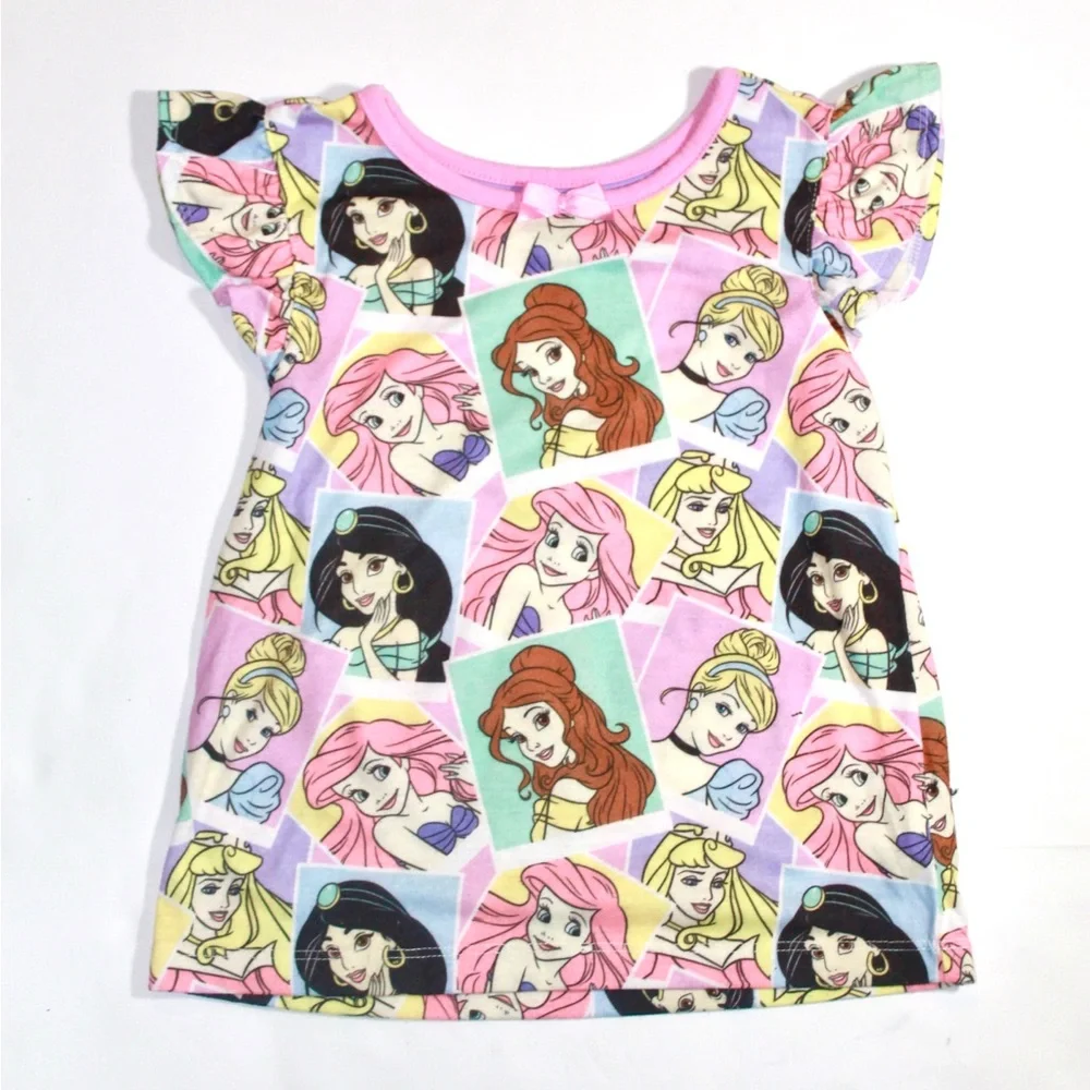 Disney Girls' Princess Pajama Top